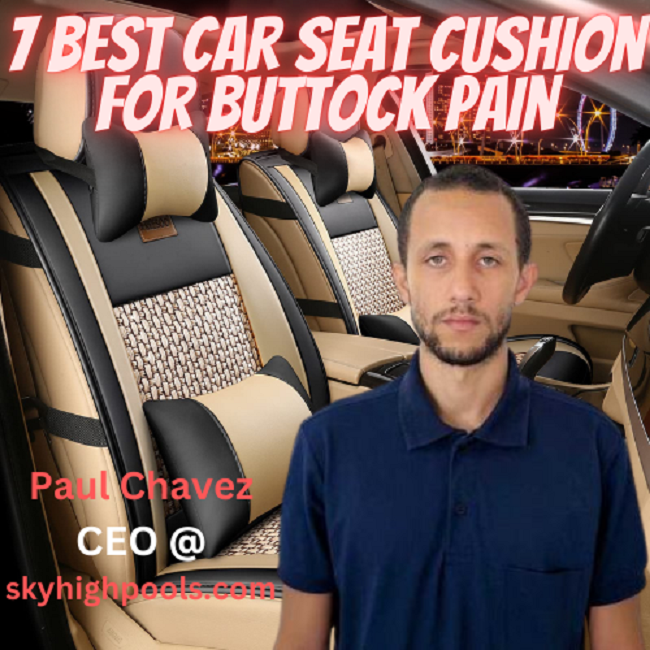 Best car seat cushion for buttock pain